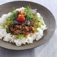 しょうがひき肉ごはん☆