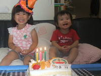 ３歳のお誕生日 2013/11/01 00:08:58