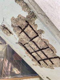 【ＣＳハウジング】 O様邸爆裂補修工事 2024/02/05 09:07:58