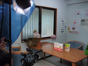TV取材