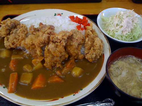 唐揚げカレー