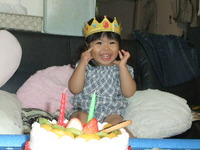 ２歳のお誕生日 2012/10/31 22:47:48