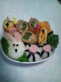 お弁当。