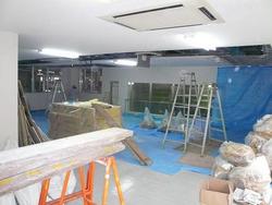 OB天井張替工事01