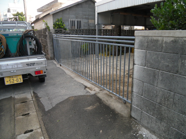 車庫拡張工事その２