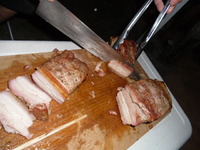 石垣島まつりに向けての第一回チキチキ大浜中サッカー部試食会 2011/10/27 01:50:58