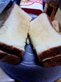 朝ごはん。さんどいっち。 2010/01/04 19:05:13
