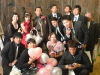 昨日の結婚式の写真。 2009/12/13 09:21:25