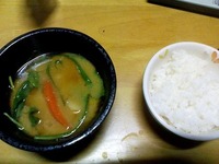 朝飯と昼飯。 2009/11/16 17:02:21
