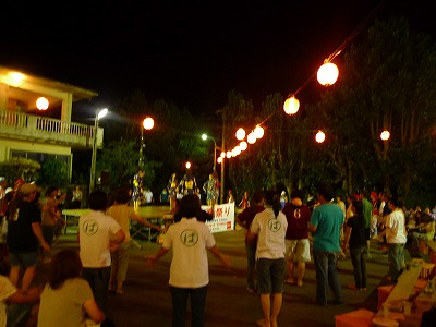 浜夏祭り（クライマックス）。