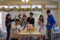 台湾とマカオの大学生とのランチタイム