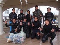 宮城海岸護岸清掃 2013/12/10 07:31:32