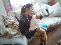 いとこ雅の三女にま〜すで〜あげてきました！ 2014/02/28 11:32:42