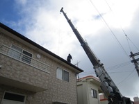 今日は、朝から太陽光の設置工事！！ 2012/05/15 15:09:40