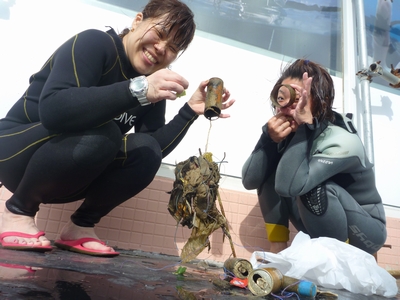砂辺のエコダイバー(^^)