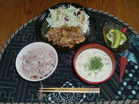 家ランチ！ 2010/10/27 13:25:03