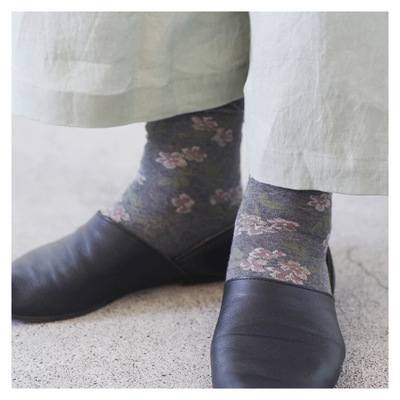 柔らかな履き口で優しい履き心地の日本製靴下⭐️
