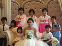 韓国済州島の　結婚式に　行ってきました。