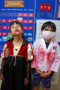 Halloween party for cosmos kids 2015/10/28 17:56:50