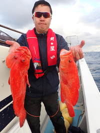 荒天のなか近場で流し釣り 2020/12/16 15:05:08
