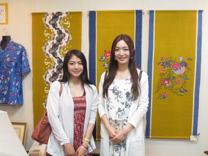 青森美人(ミスクリーンライスあおもり)のお二人がご来店♪