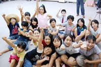 テンブスこども劇団練習中！
