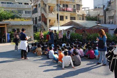 城岳小学校　マチグヮーたんけん