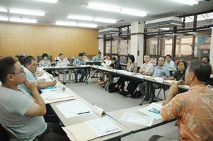 9月の商店街事務連絡会が開かれました