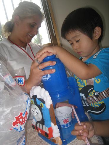 Lets make snow cones!