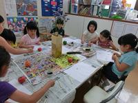 Calligraphy ink painting