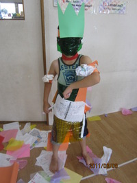 Paper Clothes Fashion Show