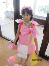 Paper Clothes Fashion Show