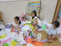 Paper Clothes Fashion Show