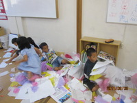 Paper Clothes Fashion Show