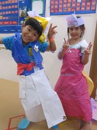 Paper Clothes Fashion Show