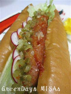 石川家の朝ごはん（ホット・ドック）