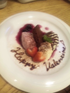 valentine dinner☆