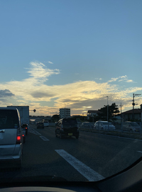 沖縄の今日の夕暮れ