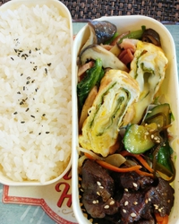 2019*1*10の高校生お弁当 2019/01/10 08:25:37