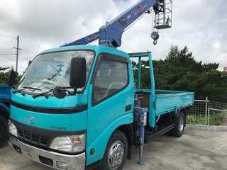 トヨタトヨエース２トンロング４段クレーン車 中古大型 小型トラック販売専門店 平田部品商店