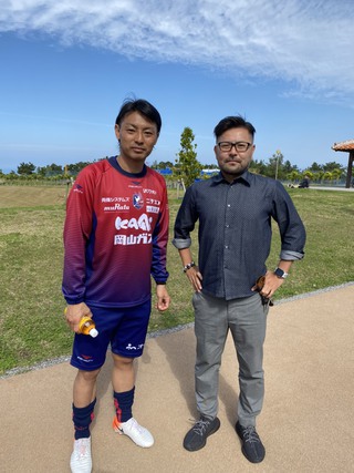 Casa Okinawa コーチのつづるサッカー日記 赤嶺選手頑張って