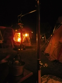 東村でキャンプ