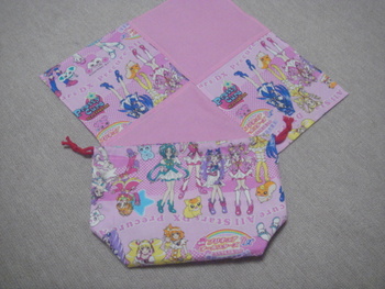 お弁当袋　やっと出来上がりました！