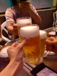 ビアガーデン！ 2009/08/01 17:12:58