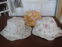 handmade　チューリップハット 2009/06/07 14:29:03