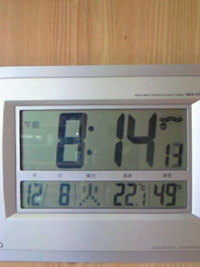 放射冷却 2009/12/08 08:42:22