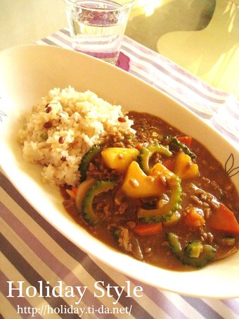 沖縄野菜の夏カレー