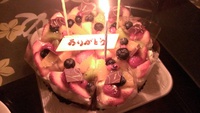 ありがとうケーキ♪＼(≧ω≦)／ 2014/12/14 23:00:00
