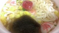 どん兵衛で年明けうどん♪＼(≧ω≦)／ 2015/01/01 23:00:00