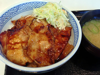 焼き豚丼 2013/06/10 12:10:00